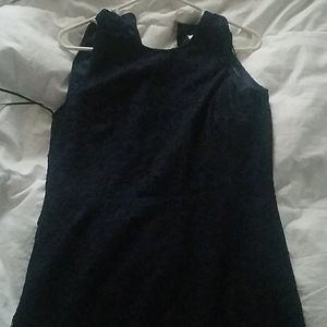 Navy J Crew Size 6 Dress